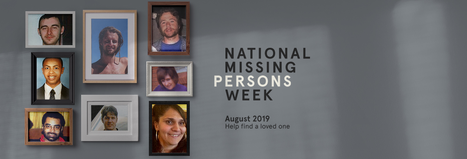 National Missing Persons Week Cover Image